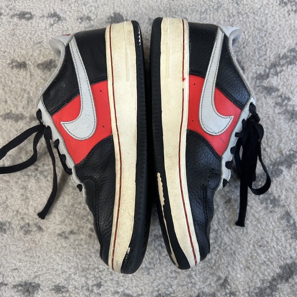 Size 5 Nike Air Force 1 ‘07 LV8 x NBA 75th Anniversary Trail Blazers Black Res - Picture 4 of 15